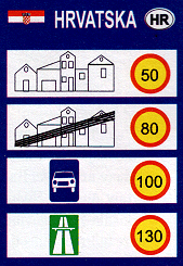 Przepisy drogowe w Chorwacji